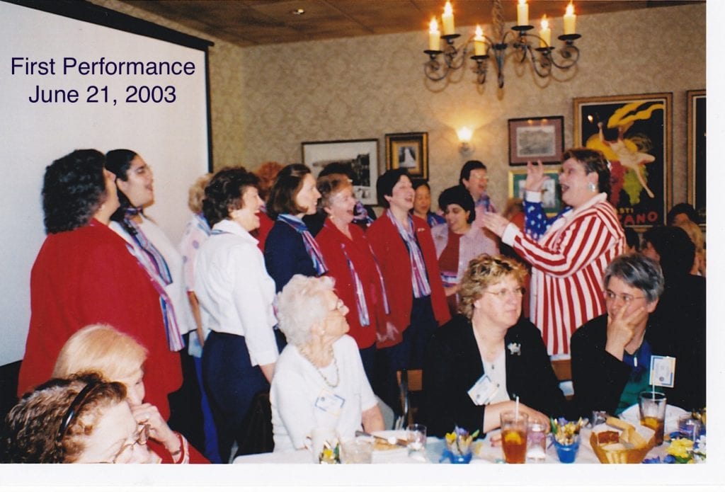 STS first performance in 2003