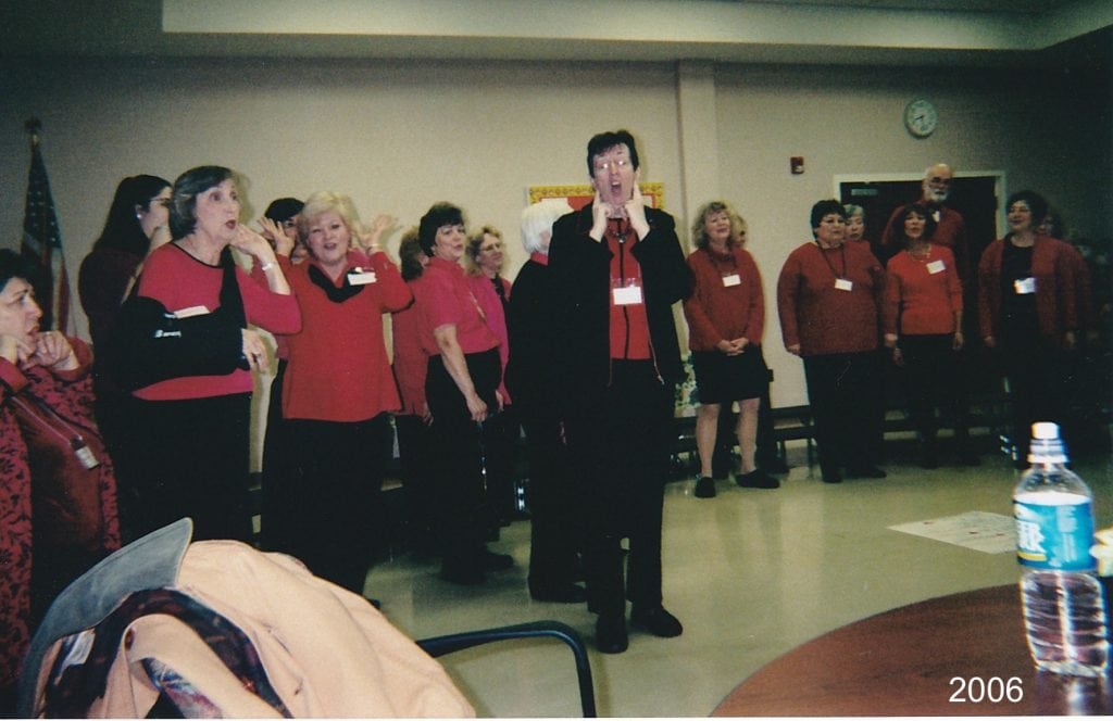 Rehearsal in 2006